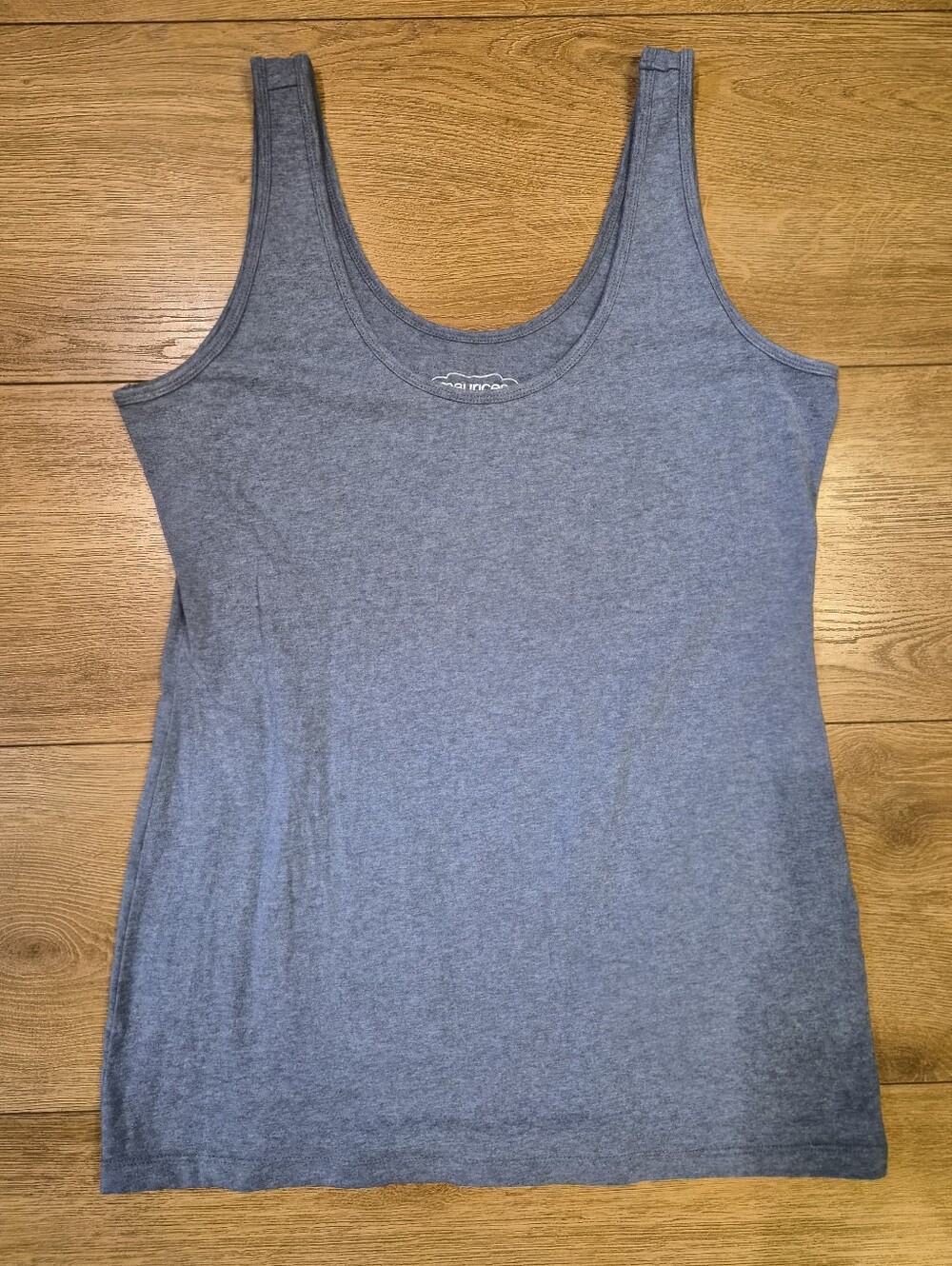[EUC] ​Maurices Blue Heather Scoop Neck Tank Cami Camisole Top XL